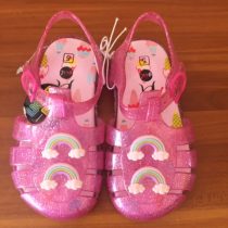 Jet Pink Rubber Sandals