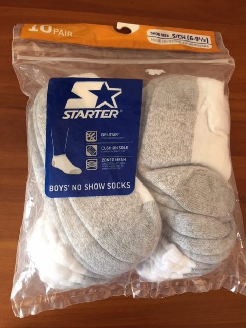 10 Pair of Ankle Socks (Grey and White)
