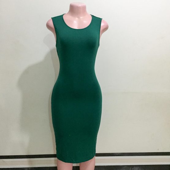 Green Body-Con Dress (Size 8&10)