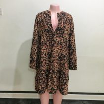 Black & Brown Colour Print Dress (Size 16&18)