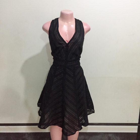 Black Linen Dress (Size 14)