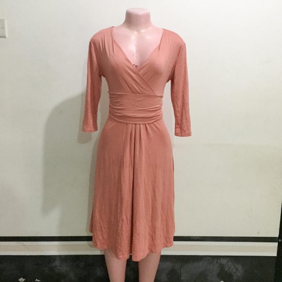 Ladies Coral Dress (Size 14)