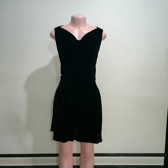 Black Codro Dinner Dress (Size 12)