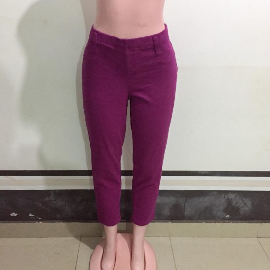 Purple Skinny Pants (Size 16)