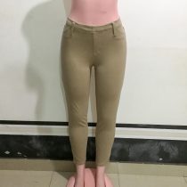 Beige Skinny Pants (Size 8-10)
