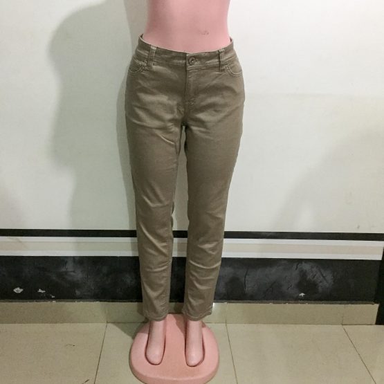 Soft Jeans Skinny Khaki Pants (Size 14)