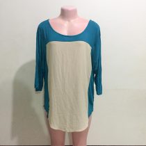 Turquoise & Ivory Top (Size 16-18)