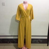 Ladies Yellow Jumpsuit (Size 14-16)