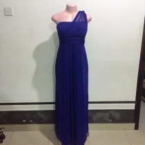 Royal Blue One Hand Gown (Size 12)