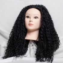 Black Short Lace Frontal Curly Wig